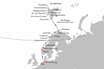 Hanseatic ab Hamburg - Spitzbergen