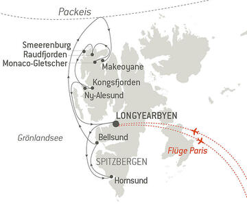 Spitzbergens Fjorde & Gletscher Boreal